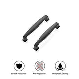 Ravinte 30 Pack Solid 3-3/4 Inch Kitchen Cabinet Handles Matte Black Cabinet ...