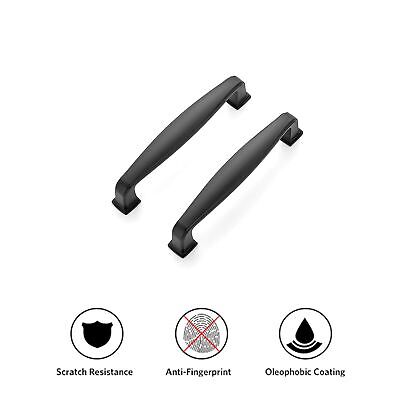 Ravinte 30 Pack Solid 3-3/4 Inch Kitchen Cabinet Handles Matte Black Cabinet ...