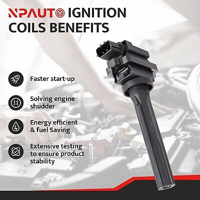 Ignition Coil Pack fit for 2.5 2.7 V6 Suzuki Vitara Grand XL7 Chevy Geo Track...