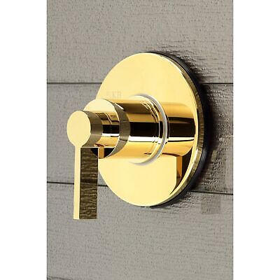 Kingston Brass KS3032NDL NuvoFusion Three-Way Diverter Valve with Trim Kit, P...