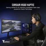 Corsair HS60 HAPTIC Stereo Gaming Headset with Haptic Bass - Taction Technolo...