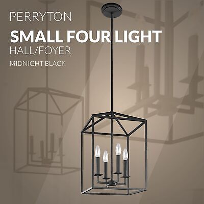 5215004-112 Perryton Small Four - Light Hall/Foyer Hanging Modern Fixture, Mi...