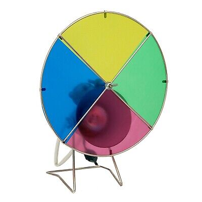 Kurt Adler UL0541 Early Years Revolving Color Wheel Red/Blue/Green/Yellow