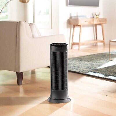 Honeywell Digital Ceramic Tower Heater, 1500 Watt, Black &#8211; Oscillating Cer