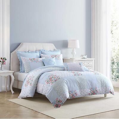 Laura Ashley - Comforter Set, Super Soft Bedding with Matching Shams, Include...