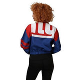 FOCO Women's NFL Team Logo Ladies Winning Play Windbreaker New York Giants