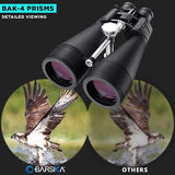 Barska Gladiator Zoom Binoculars with Tripod Adaptor for Astronomy, Birding, ...