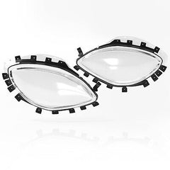 Topteng Headlight Replacement Lens Driver Passenger L+R PAIR For Corvette C6 ...