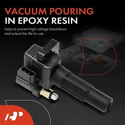 A-Premium Set of 4 Ignition Coil (for Turbocharged) Compatible with Subaru Fo...