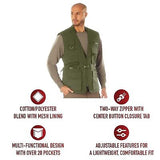 Rothco Conceal-Ops Plainclothes Vest - Ultimate Everyday Carry Utility Black