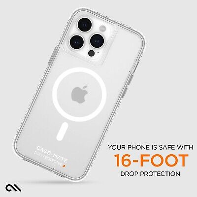 Case-Mate Tough Clear iPhone 15 Pro Max Case [16ft D3O Drop Protection] [Comp...