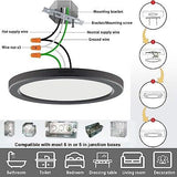 7 Inch Small LED Flush Mount Ceiling Light Dimmable,5000k Daylight Ultra Slim...