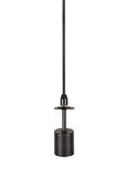 Aspen Creative Brown 70094 One-Light Pendant with Bell Shaped (Spider) Shade,...