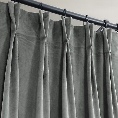 HPD Half Price Drapes Velvet Blackout Curtains/Drapes - 108 Inches Long 1 Pan...