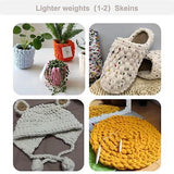 Chenille Chunky Yarn Arm Knitting Thick Bulky DIY for Knit Blanket Cushion Be...