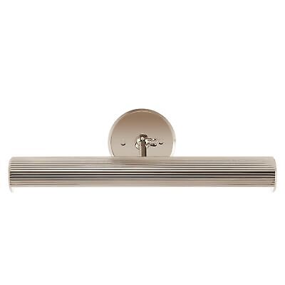 KICHLER Midi Picture Light, Updated Traditional Light in Polished Nickel, for...