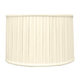 Royal Designs BS-748-14LNBG Shallow Drum English Bo X Pleat Basic Lamp Shade,...