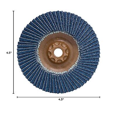 CS UNITEC PLANTEX&#174; Spitfire Premium Zirconia 4 1/2" Dia, 40 Grit, 5/8"-11 A