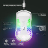 SteelSeries Aerox 3 Wireless - Holey RGB Gaming Mouse - Ultra-lightweight Wat...