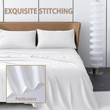 Cooling Sheets Rayon Derived from Bamboo 18"-24" Extra Deep Pocket King Sheet...