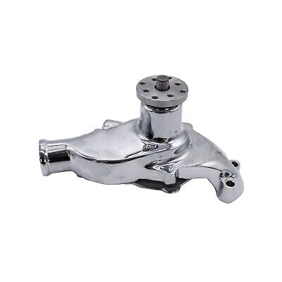 1 SET SHLPDFM Chrome High Volume Aluminum Short Water Pump Fits for Small Blo...