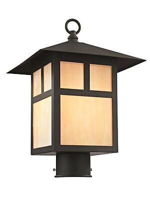 Livex Lighting 2134-07 Montclair Mission 1 Light Outdoor Bronze Finish Solid ...