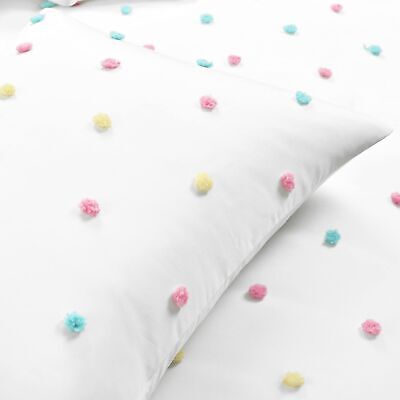 Lush Decor Rainbow Tufted, Full/Queen, Dot 3 Piece Comforter Set, Full & Piece