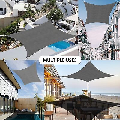 Ankuka Waterproof Sun Shade Sails Canopy Awning Shelter, UV Blockage Backyard...