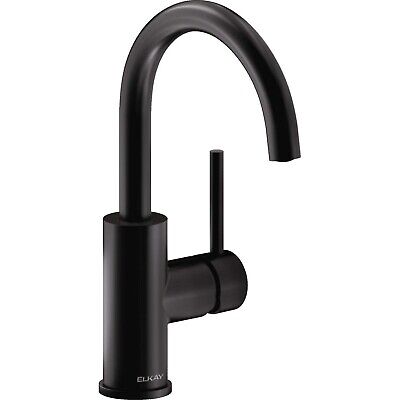 Elkay LKAV3021MB Avado Single Hole Bar Faucet with Lever Handle Matte Black