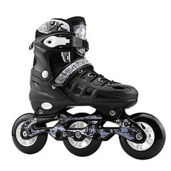 Adjustable Inline Skates Speed Racing Skates for Teenagers and Adults 3-Wheel...