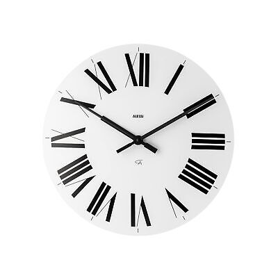 Alessi Aleesi 12 W Firenze Wall Clock, std, White