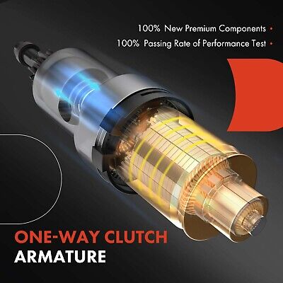 A-Premium Starter Motor Compatible with Mercedes-Benz C300 C350e E300 GLC300 ...