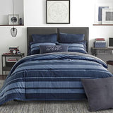 Nautica - King Size Comforter Set, Cotton Reversible Bedding with Matching Sh...