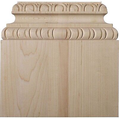 Ekena Millwork 9 1/4"BW x 6 1/2" Top Width x 3 1/4"D x 9"H, Chesterfield Base...