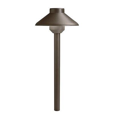 Kichler 15820AZT27 Llena LED Path, Textured Architectural Bronze, 22.5-Inch