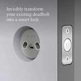 Level Bolt Smart Lock - Deadbolt The smallest smart lock, Satin Chrome