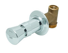 T&S Brass B-1029-1 Concealed Straight Valve, Slow Self Closing, Vandal Resist...