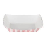 Restaurantware Bio Tek 4 Ounce Paper Boats 400 Disposable #25 Food Trays - PE...