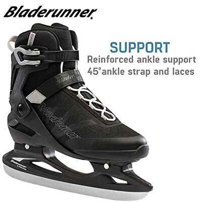 Rollerblade Bladerunner Ice Igniter Womens, Black and Rose 7, BLACK/ROSE GOLD