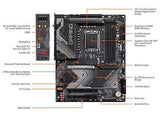 GIGABYTE Z790 Gaming X AX (LGA 1700/ Intel/ Z790/ ATX/ DDR5/ M.2/ PCIe 5.0/ U...