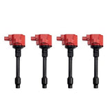 TRQ Performance 4pc Ignition Coil Set for Honda Accord Civic 2.0L Fit 1.5L New