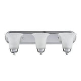 Aspen Creative 62270, Bathroom Vanity 3 Lights Fixture, 24" W x 6-3/4" H x 8-...