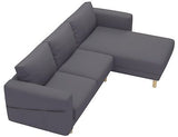 Durable Fabric Three Seat Or Two (3 or 2) Seat with Chaise Sofa Cover Replace...