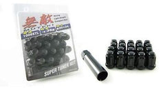 Muteki 32926BP SR35 Series Black 12mm x 1.5" Thread Size Closed End Lug Nut, ...