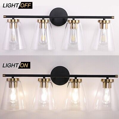 NEOUS Bathroom Vanity Light, 4-Light Vanity Lighting Fixtures, Bathroom Light...