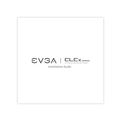 EVGA CLCx 280mm All-in-One LCD CPU Liquid Cooler, 2X 140mm PWM ARGB