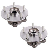 TRQ Front Wheel Bearing Hub Assembly Set Compatible with Lexus UX200 UX250h T...