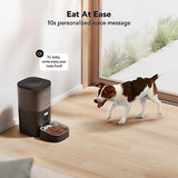 PETLIBRO Automatic Dog Feeder, 6L Dog Food Dispenser with Timer Interactive V...