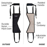 Dog Sling Hip Lift Harness, Tall Male fits Tall, Lean Dogs Like Greyhounds or...