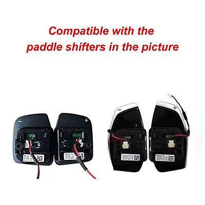 Steering Wheel Accessories Shift Paddle Shifter Extension Carbon fiber red co...